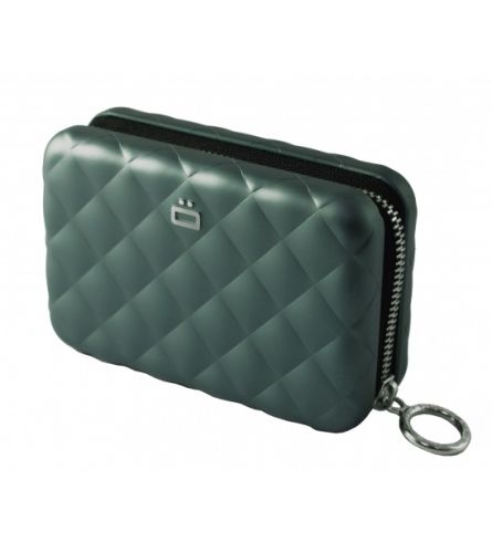 Ögon Quilted Zipper Platinum