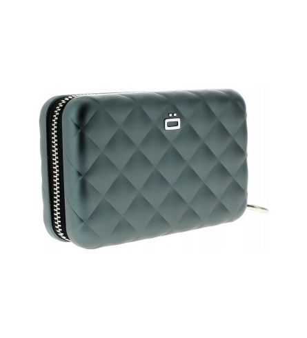 Ögon Quilted Zipper Platinum